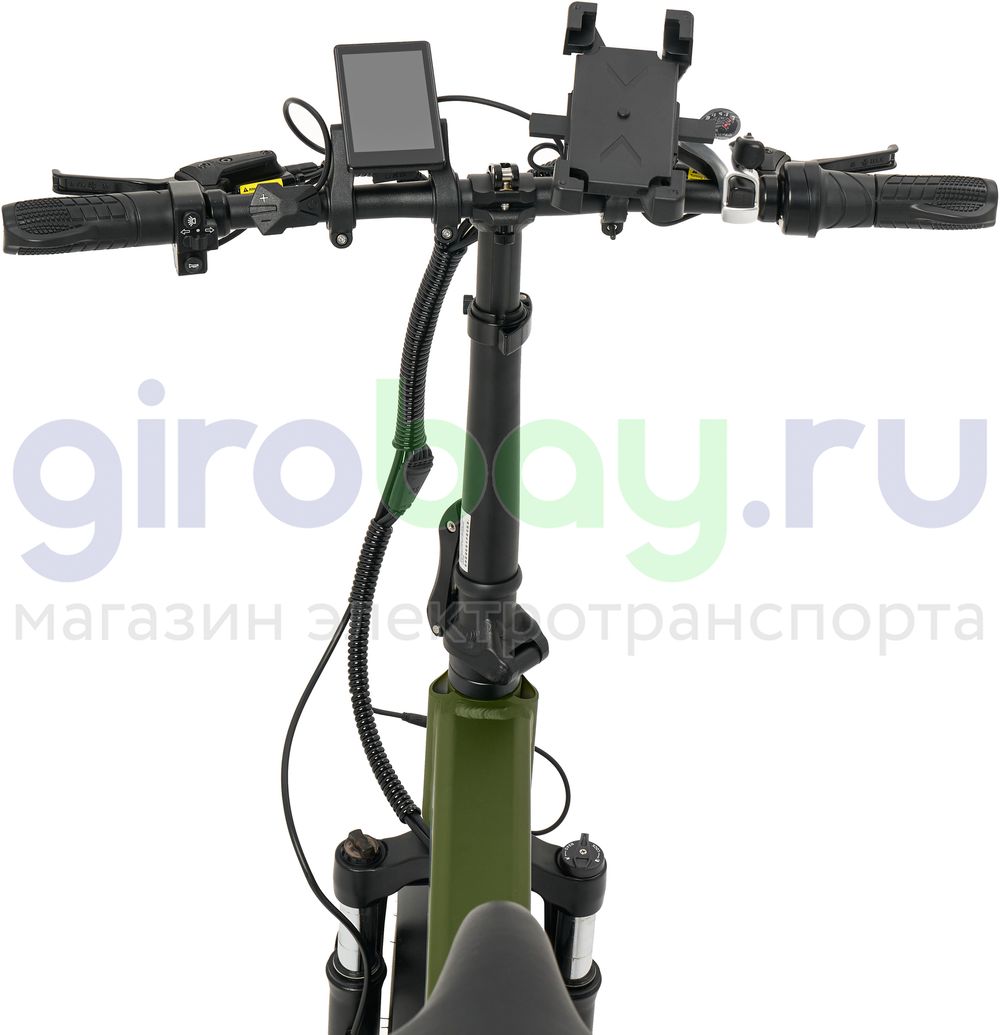 Электровелосипед Jetson GRIZZLY 1200w (48v15ah) - Зелёный фото №14