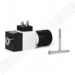 HED8OP-1X/350K14KW - Реле давление поршневое регулировка до 350 бар, монтаж на плиту, регулирующий элемент рукоятка со шкалой