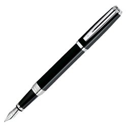 Waterman Exception Night&Day Black ST перо золото 18Ct M (S0636840)