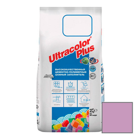 Затирка цементная Mapei Ultracolor Plus 162 фиолетовая 2 кг