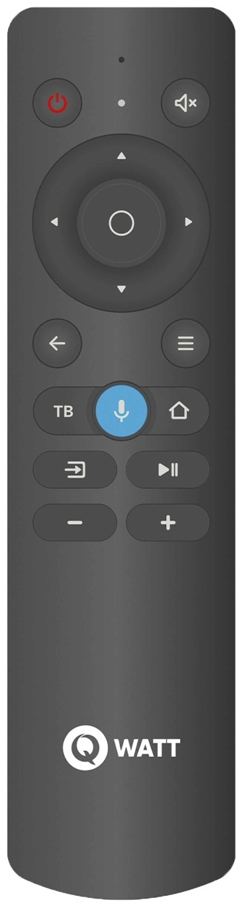 Телевизор Qwatt Q43YK-MB 109 см черный