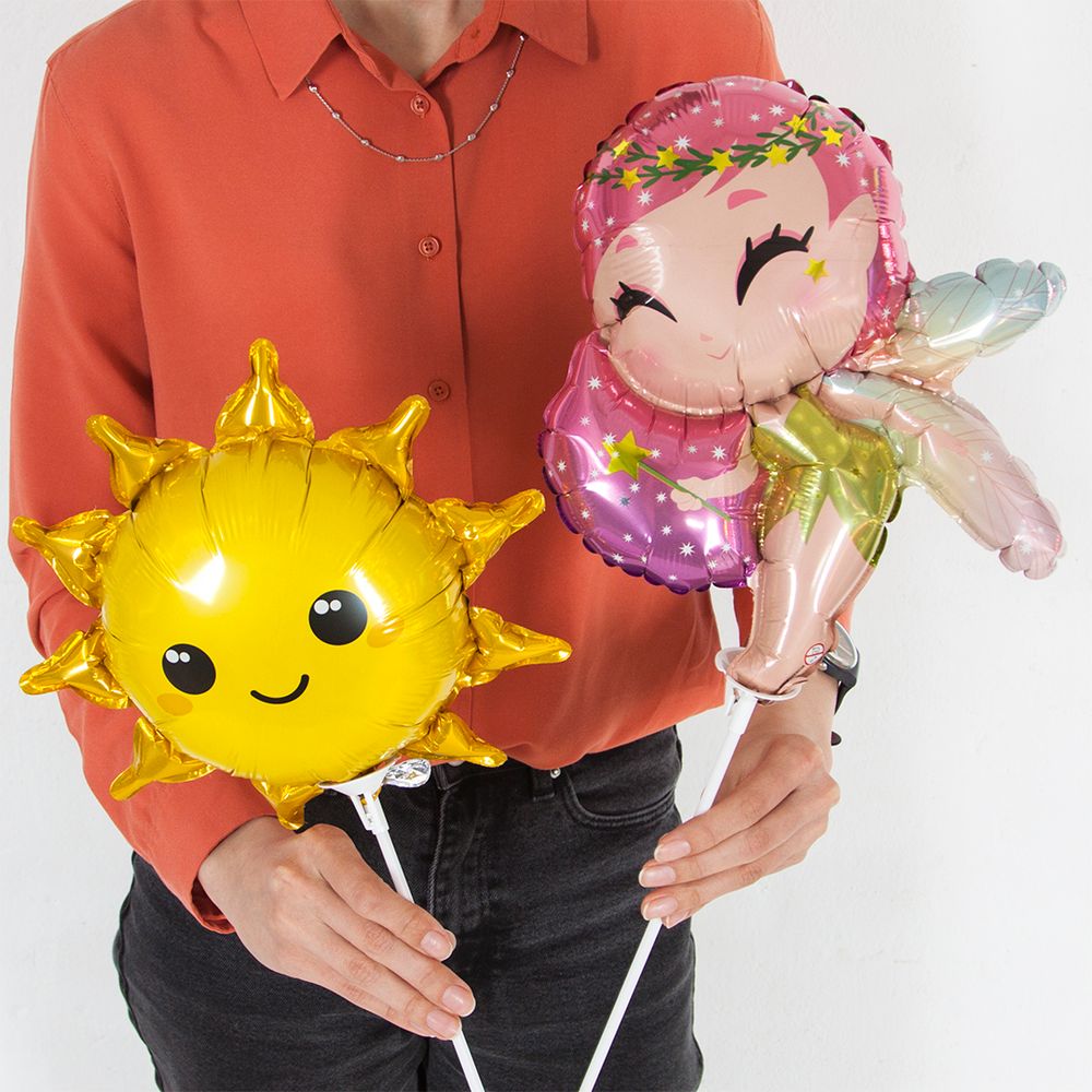 Шар (14''/36 см) Мини-фигура, Маленькая Фея, 1 шт.