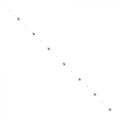 GAEM Изделие декоративное Гирлянда "Ёлочка", L190 W4 H1,5 см, 3в.