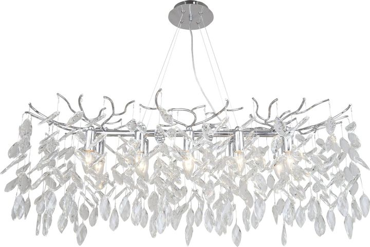 Люстра подвесная хрустальная 2180/09/10PL Stilfort, серия RAMO