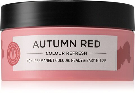 Maria Nila Colour Refresh Autumn Red - нежная питательная маска без стойких красящих пигментов /  wytrzyma 4 – 10 umyć 6.60 100  ml  / GTIN 7391681047020