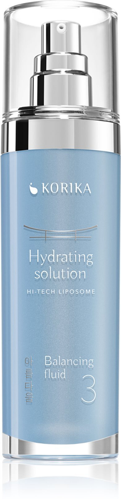 KORIKA HI-TECH LIPOSOME Hydrating solution Balancing fluid - легкая увлажняющая эмульсия /   120  ml  / GTIN 8059300538661