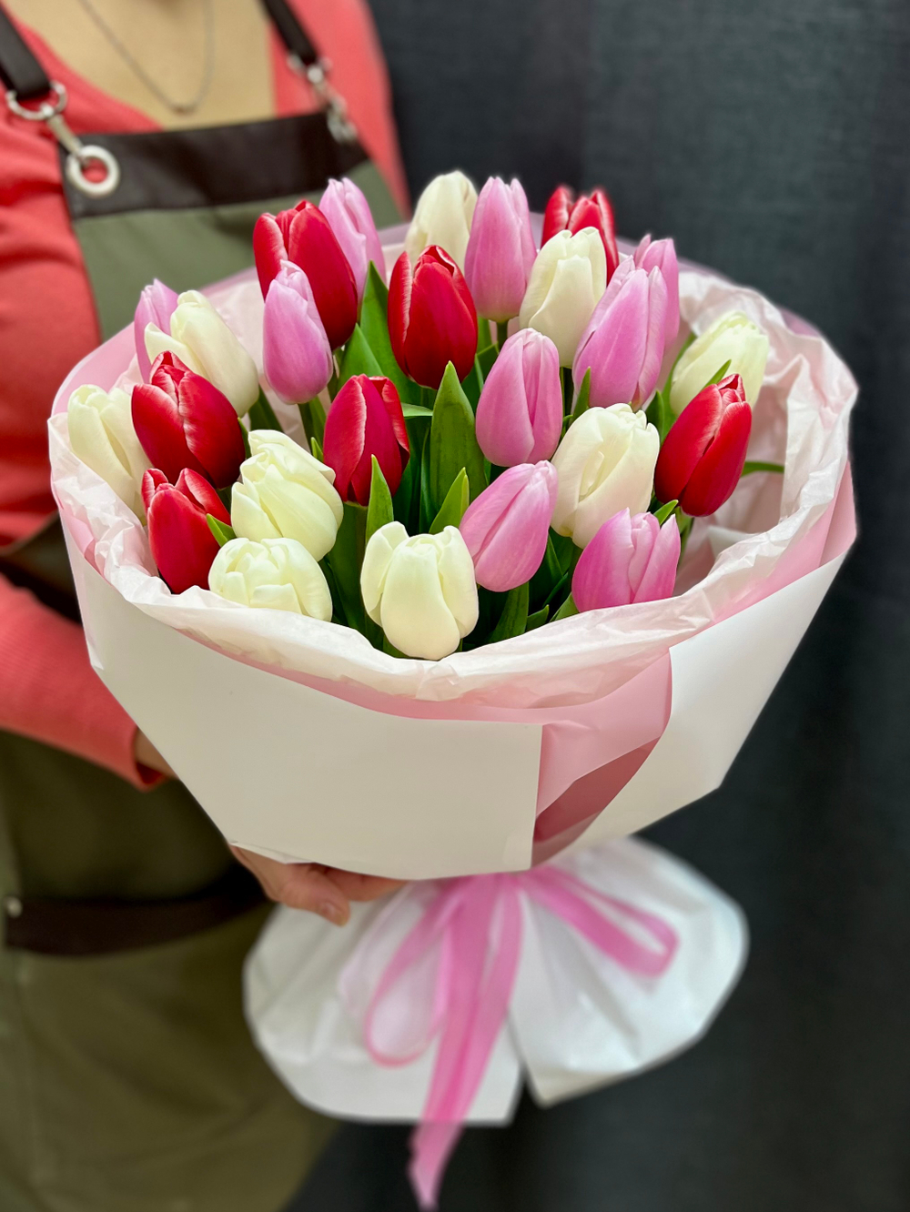Букет «25 тюльпанов»
