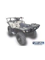 Бампер задний для квадроциклов Yamaha Grizzly Kodiak 700 16