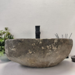 Раковина из речного камня RS-62803 (42*32*15) 55