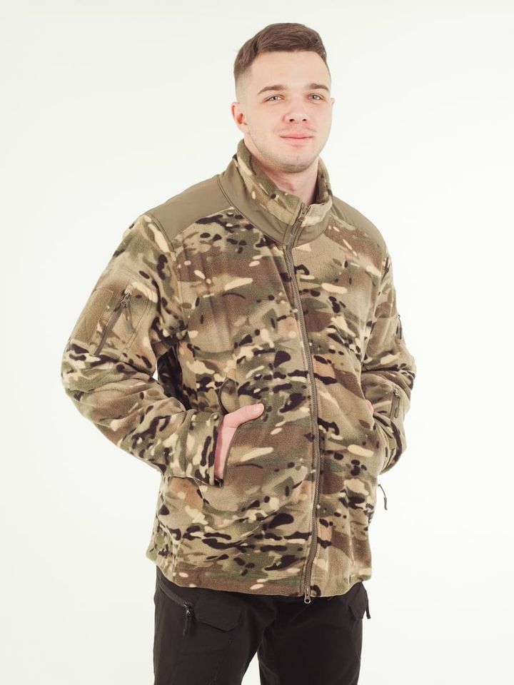 Кофта флисовая тактическая (мультикам)