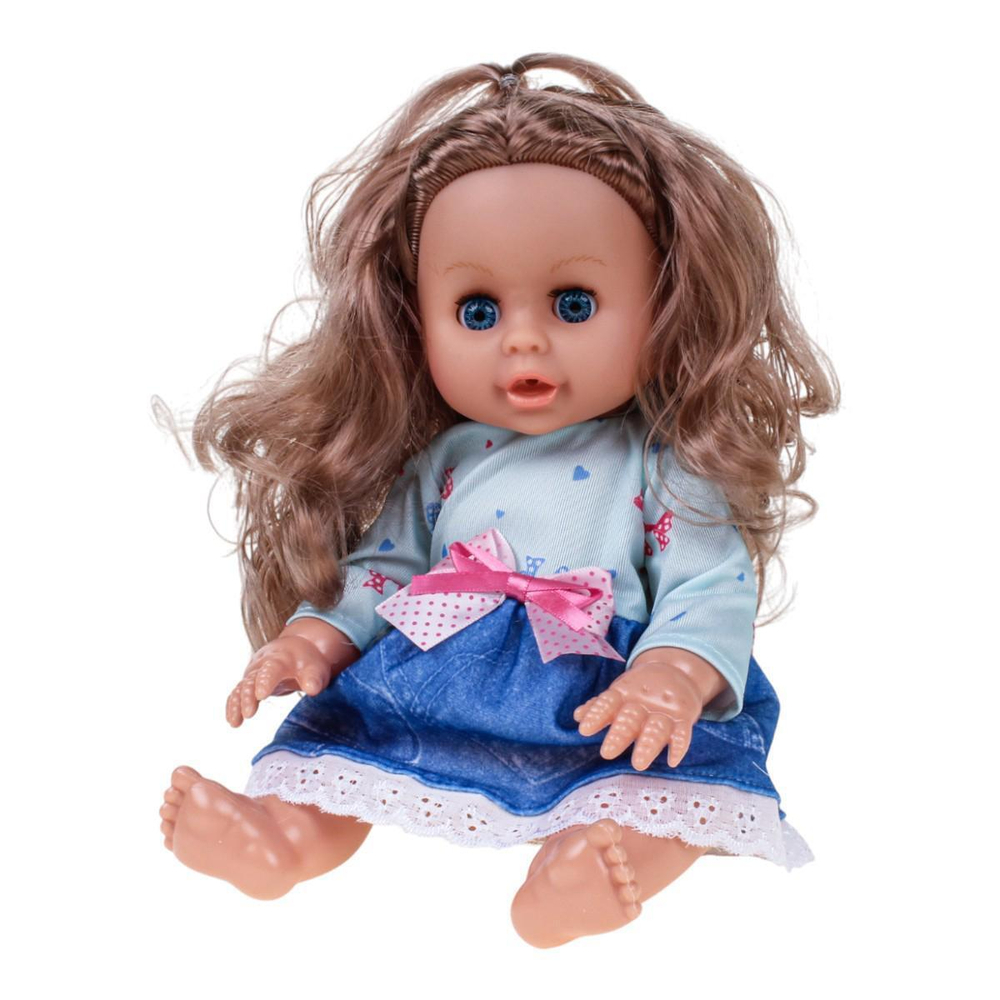 Пупс функциональный с аксесс., коробка L-8061D