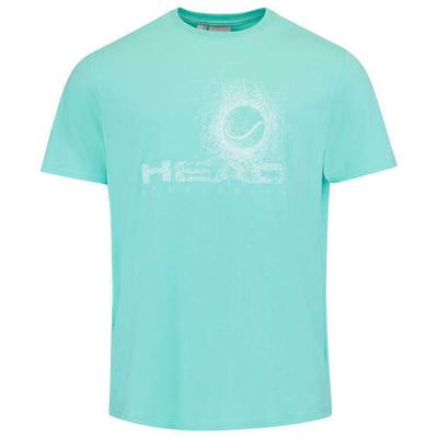 Футболка для мальчика теннисная Head Vision T-Shirt - turquoise