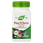 Nature's Way, кора муравьиного дерева, внутренний слой, 100 веганских капсул (0,54 мг в 1 капсуле)