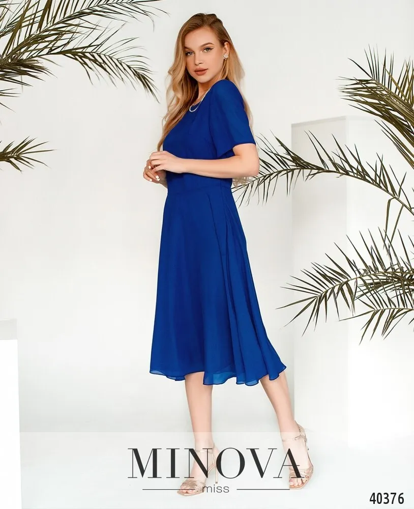 Платье 3148-синий Minova