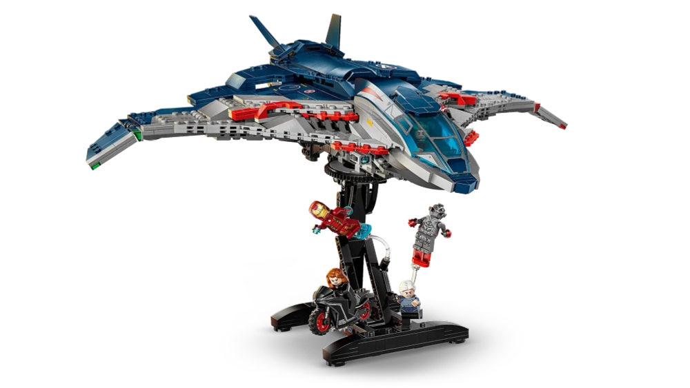 Конструктор LEGO Marvel 76325 Квинджет Мстители: Эра Альтрона
