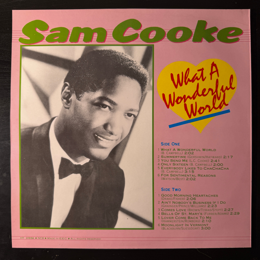 Sam Cooke ‎– What A Wonderful World (Европа) Т