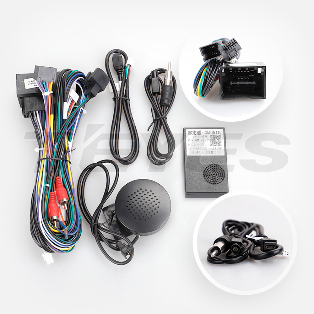 Комплект рамки с разъёмами 9" Opel Mokka 2012-2016 тип 1 - Car-Smart 7061F1