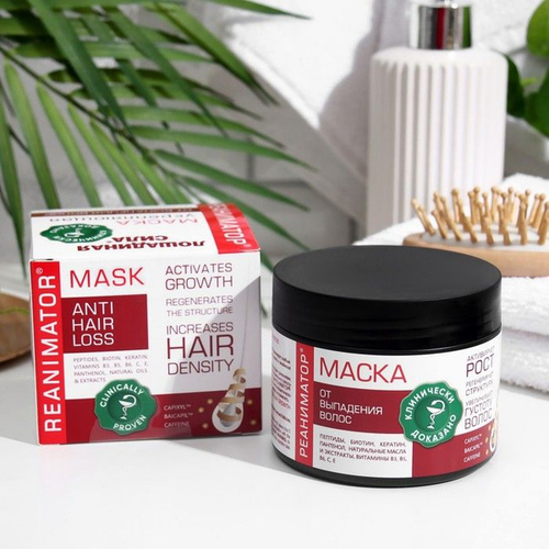 Лошадиная сила / Horse Force Маска-Реаниматор укрепляющая против выпадения и для роста волос 250 мл