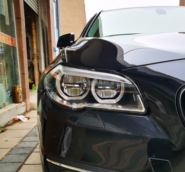 Передние фары БМВ 5 серии F10 535i 550i 2014-2017 V1 type [на РЕСТАЙЛИНГ; Комплект Л+П; Полностью светодиодные]