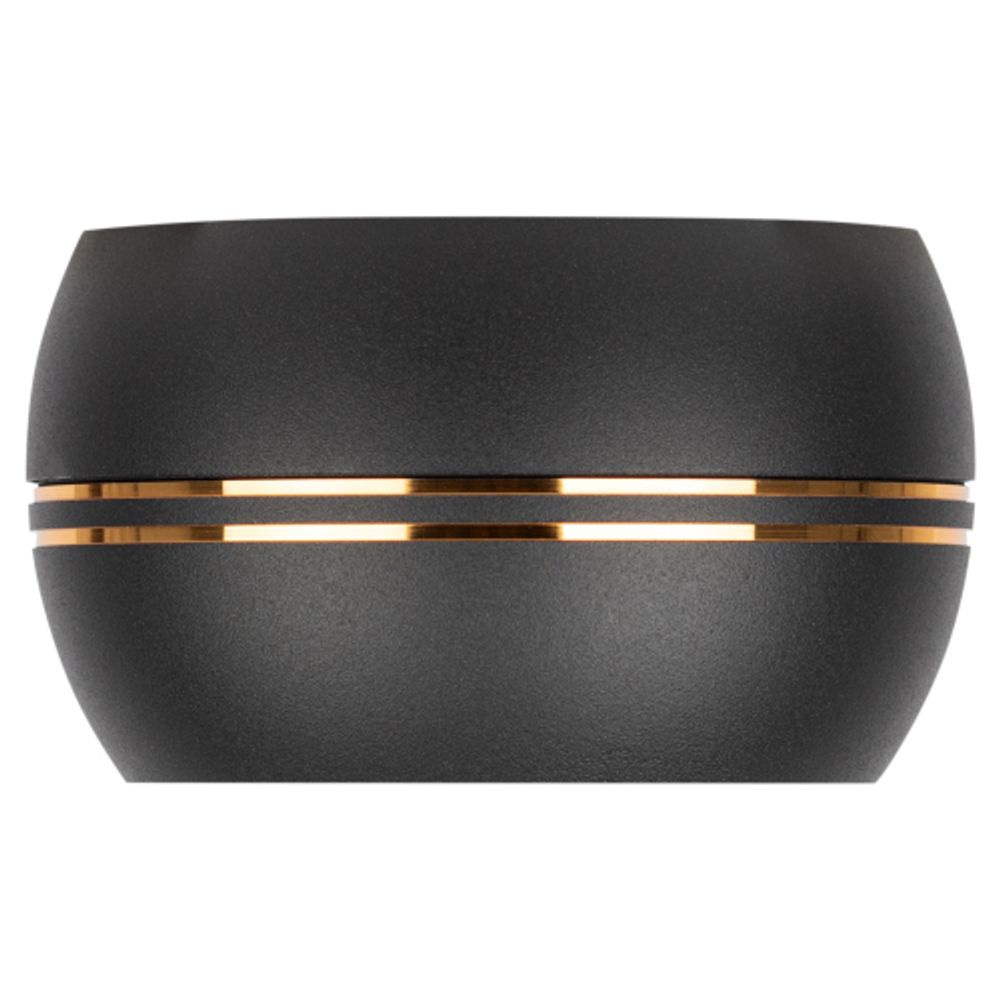 Светильник накладной ЭРА OL13 GX53 BK/GD под лампу GX53 черный/золото | Накладные светильники