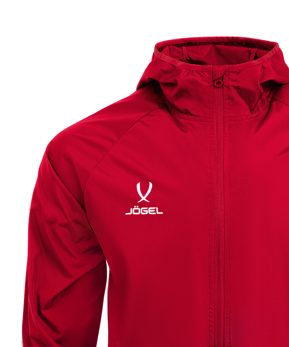 Куртка ветрозащитная CAMP Rain Jacket, красный, детский