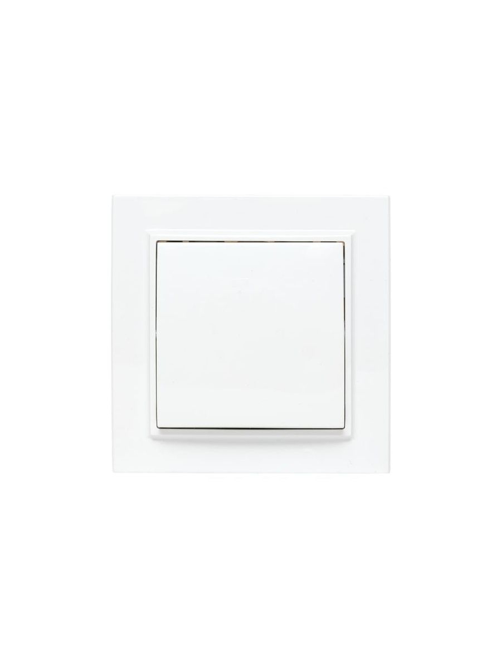 Выключатель 1-кл. СП Минск 10А IP20 бел. Basic EKF ERV10-021-10