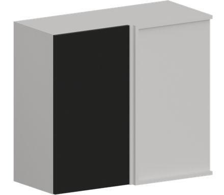 Кухня Модуль ШВУ 700 Ликата / Черный матовый