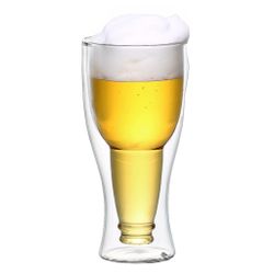 Бокал для пива 360 мл Bottle набор 2 шт. d 8,6 см h17,7 см   P.L. Proff Cuisine [1]