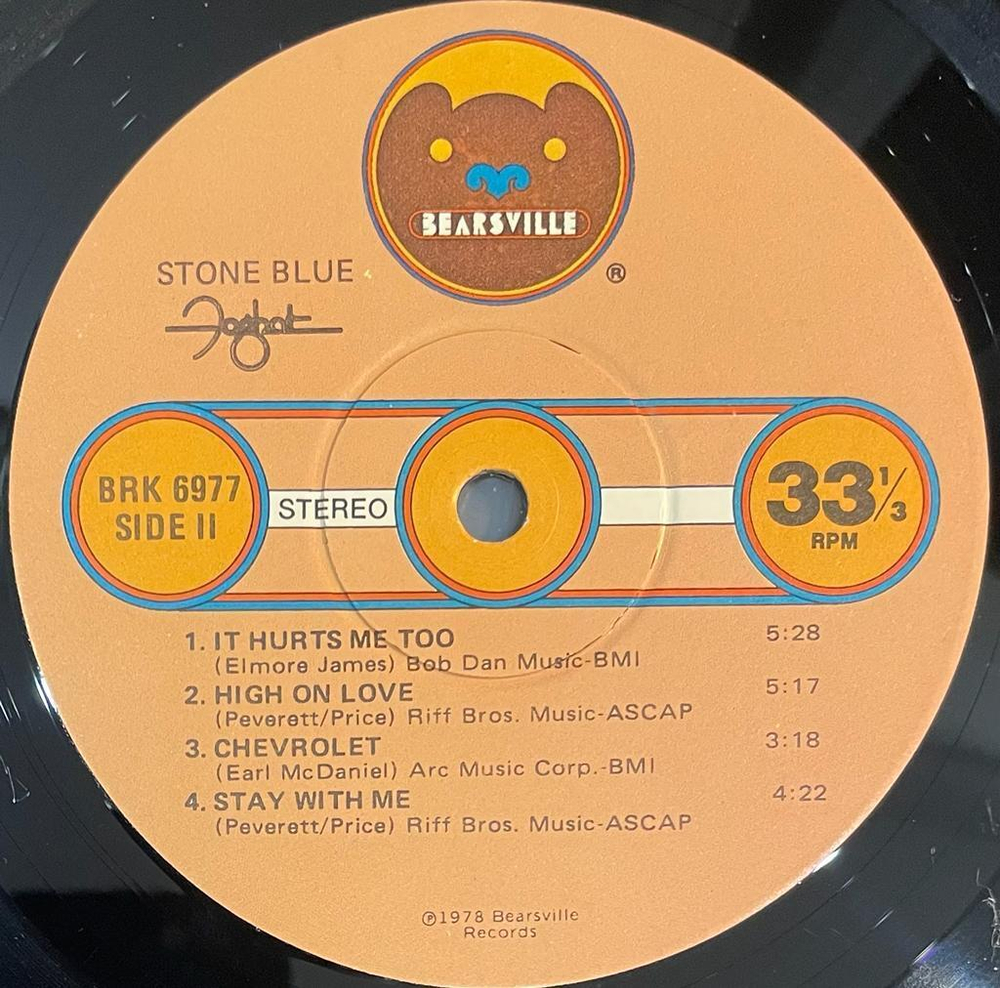 Foghat - Stone Blue (США 1978г.)