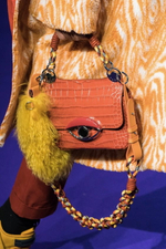 Crocco Mini Margo Amber Orange (0,8-1,0 мм), цв. Оранжевый, натуральная кожа