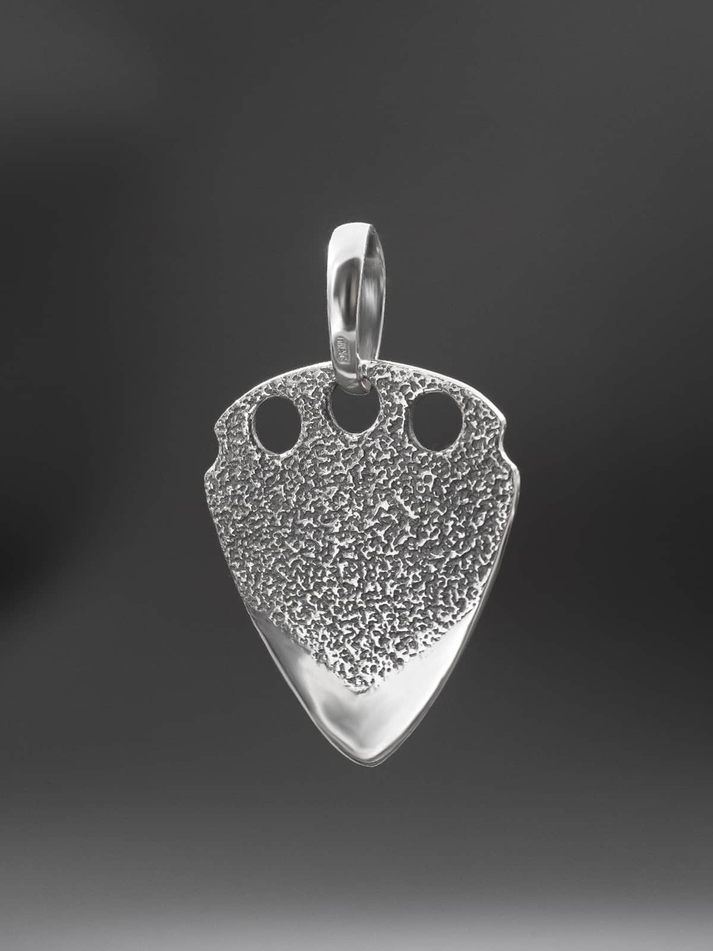 Подвеска медиатор из серебра 925 пробы