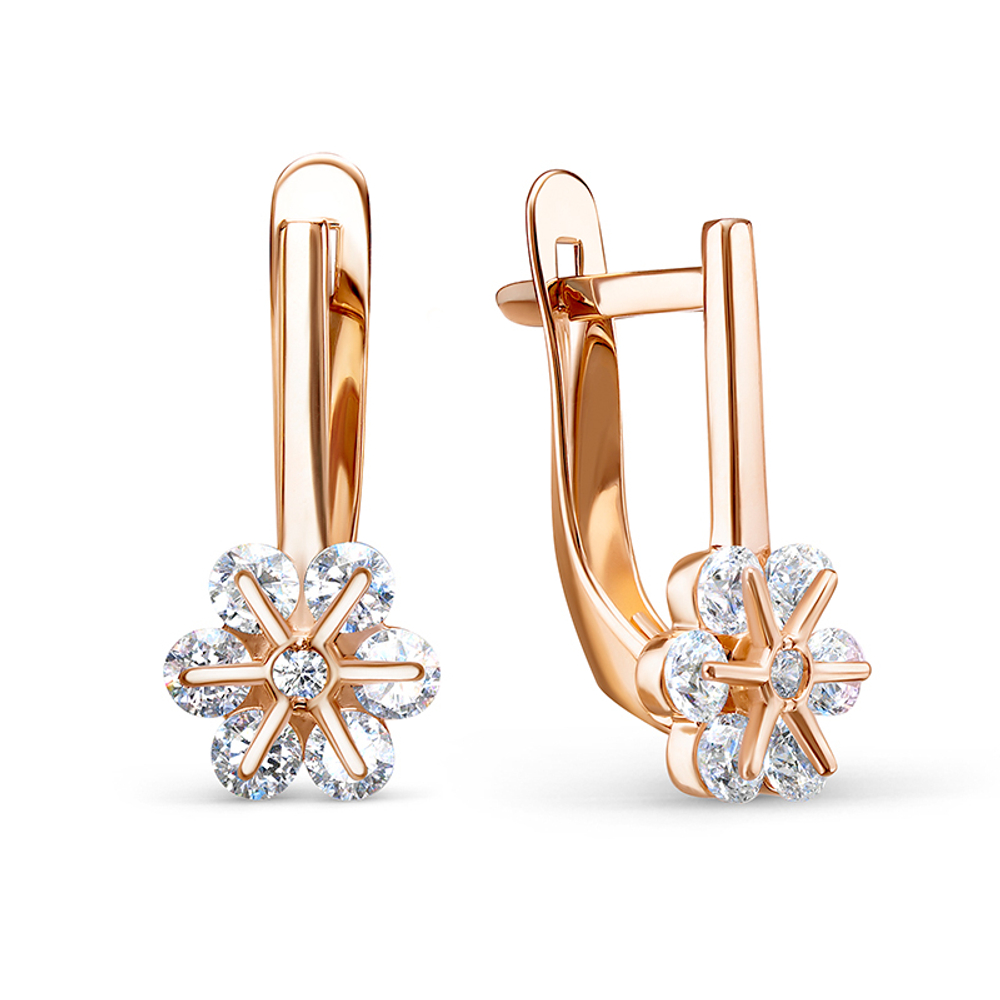 Серьги из золота 585 пробы