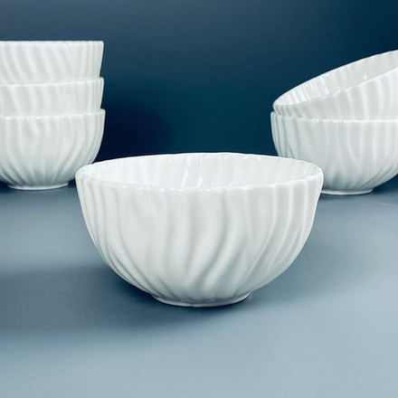 Lenardi 305-307 Набор из 6 салатников 13см САВАННА в под.уп.(х8)Фарфор