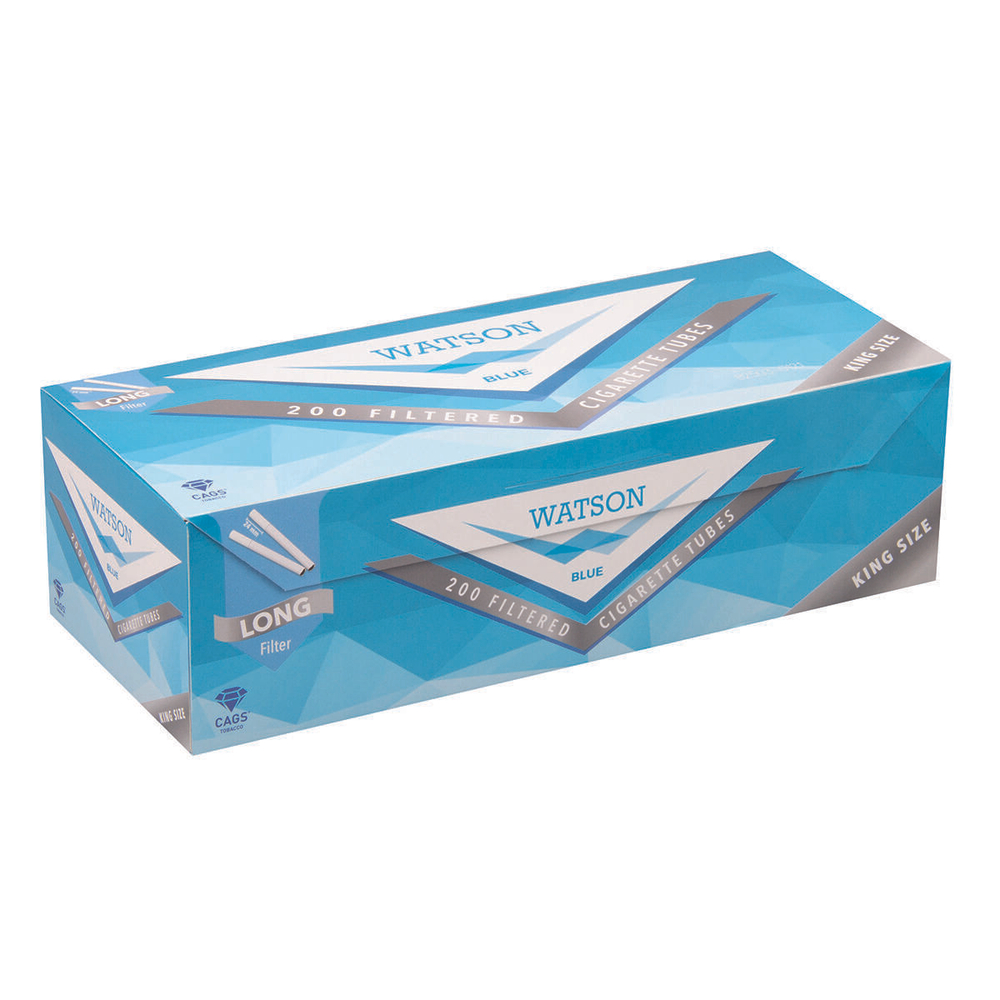 Гильзы для сигарет "Watson" Slim Blue Extra Long 24мм 200шт
