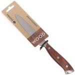 Нож кухонный Daniks, Wood, универсал, нерж сталь, 12.5 см, рук дерев, 160939-4