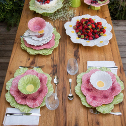 Чаша Bordallo Pinheiro Maria Flor белая (16 см)