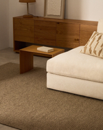 Ковер Galinda серо-коричневый из синтетических волокон, 160 x 230 см