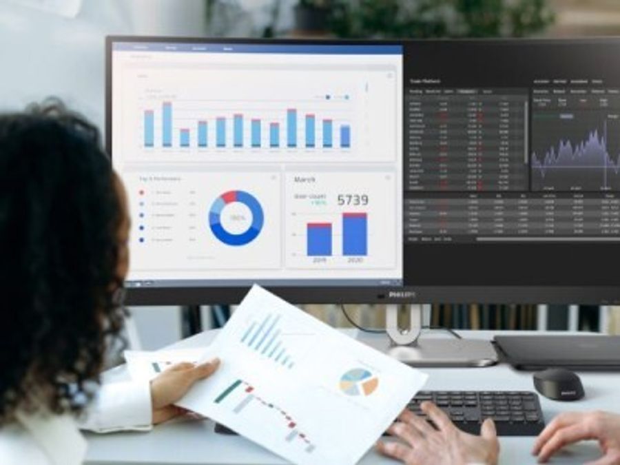 Philips представила 34-дюймовые офисные мониторы