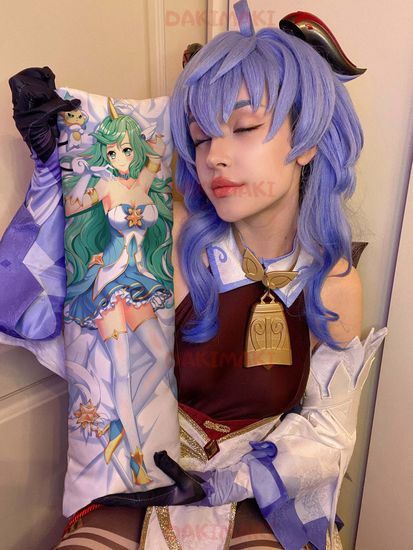 Мини дакимакура Сорака из Лига Легенд арт. M0537, 60х20 см