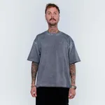 Футболка OG Logo Monochrome Concrete серая