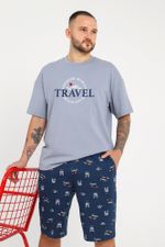 Костюм мужской Тревел-3 Виотекс СЕРЫЙ