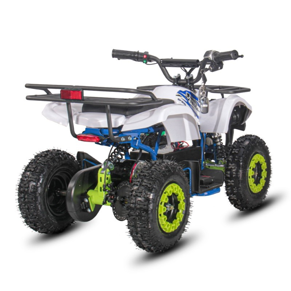 Детский электроквадроцикл White Siberia SNEG MINI BLUE