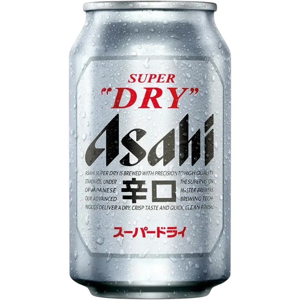 Пиво Asahi Super dry 0,33 л. in can