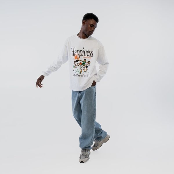 Лонгслив Supertramp белый - фото 3