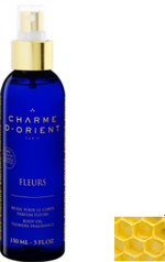 CHARME D'ORIENT Масло для тела медовое/Huile de massage parfum Miel - Massage oil Honey fragrance (Шарм ди Ориент) 150 мл
