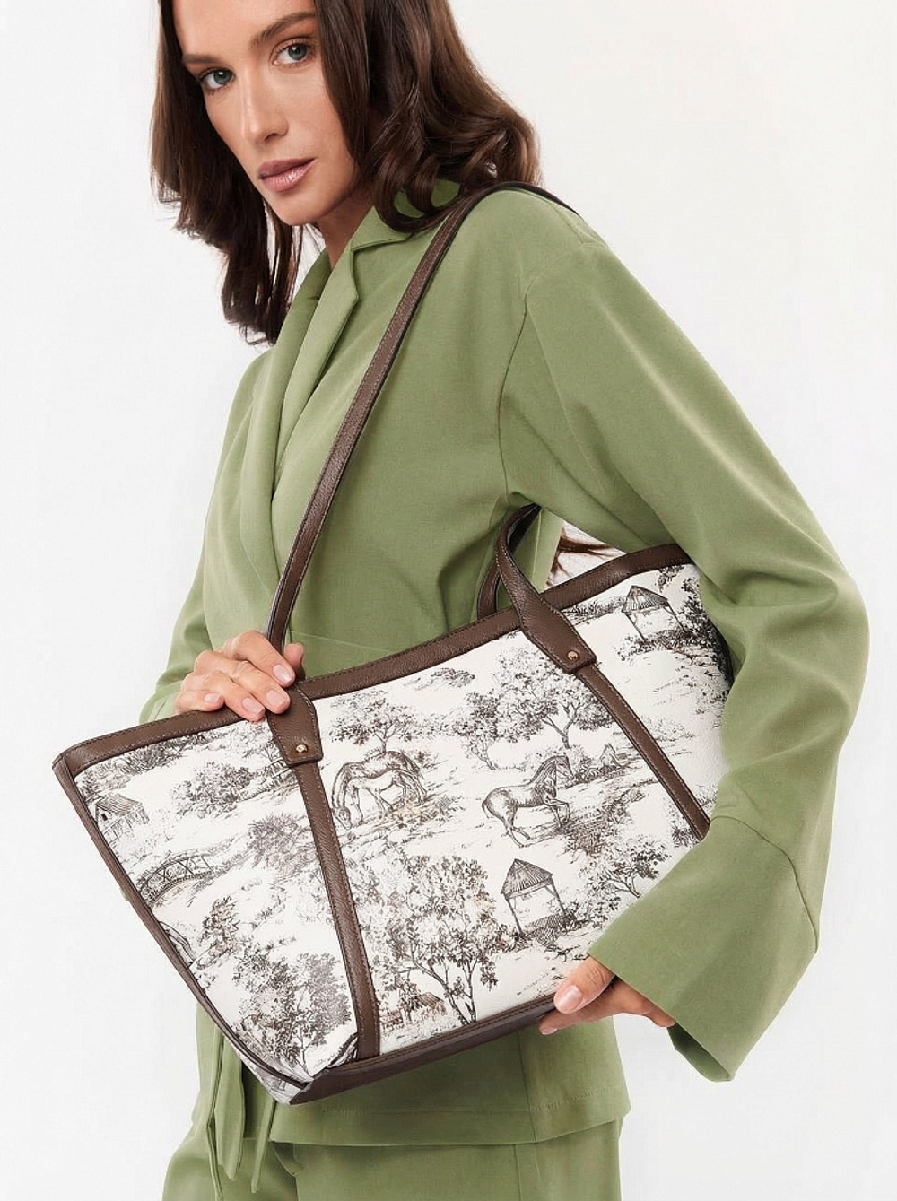 Сумка из экокожи FABRETTI FR58102-12PH