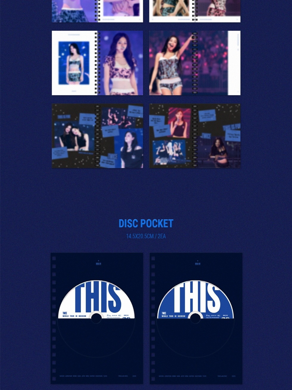(ПРЕДЗАКАЗ) видео TWICE - THIS IS FOR WORLD TOUR IN INCHEON DVD