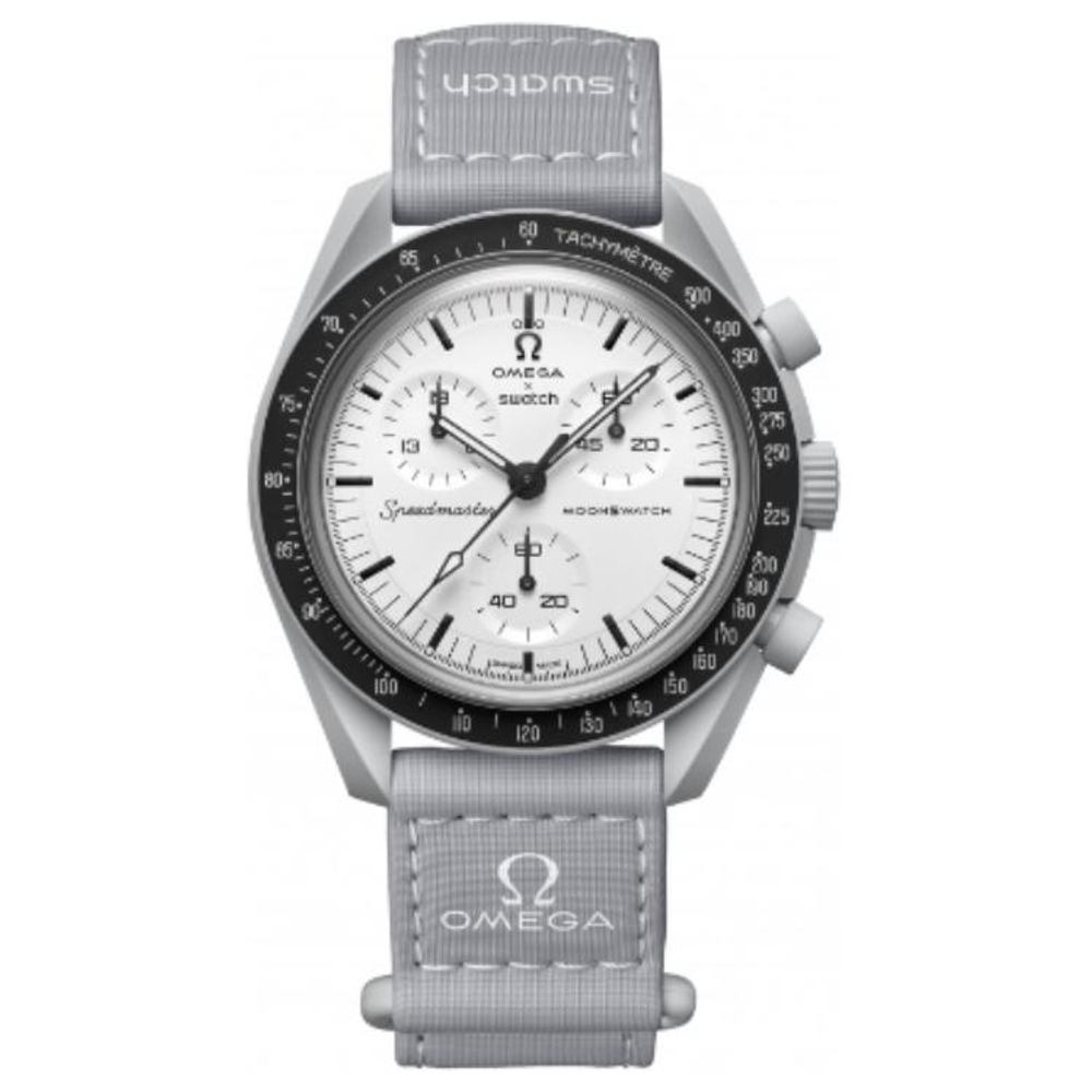 Omega x Swatch Bioceramic Moonswatch 42mm watch