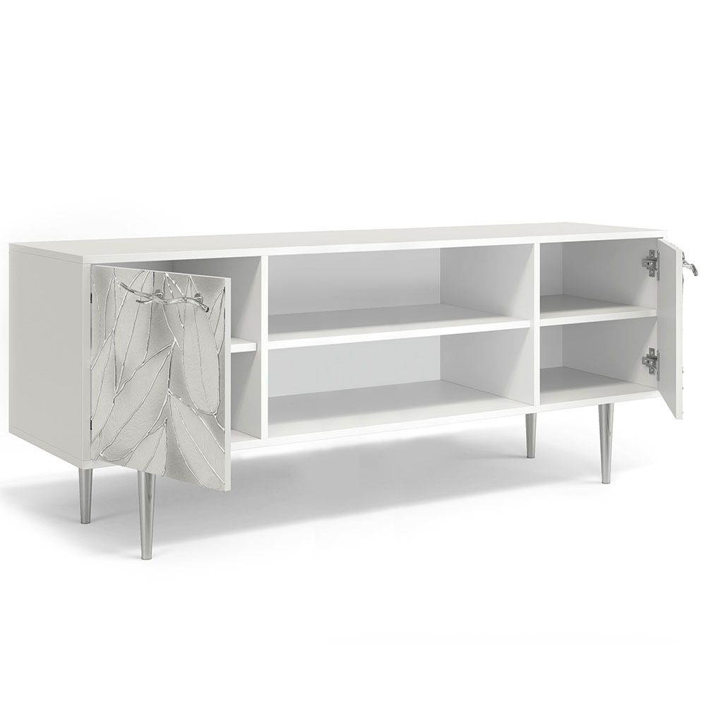 Тумба под ТВ Арт 155см Стайл Айс Сильвер