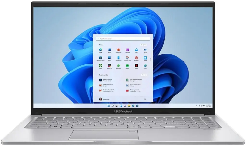 Ноутбук ASUS VivoBook 15 15.6" / 8 Гб / SSD 512 Гб / Win 11 / X1504ZA-BQ1630W / 90NB1022-M02AD0